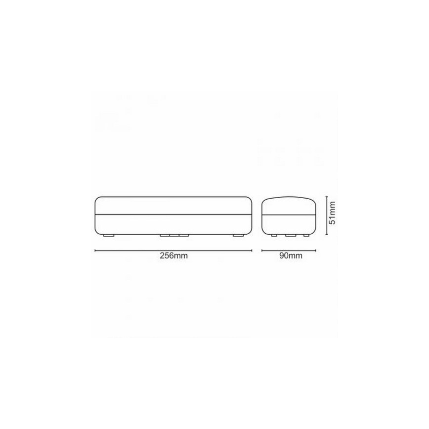 LED Nouzové svítidlo LED/3W/230V 6000K