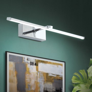 LED Obrazové svítidlo PUBLIO LED/10W/230V 50 cm lesklý chrom