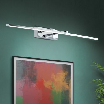 LED Obrazové svítidlo PUBLIO LED/15W/230V 75 cm lesklý chrom