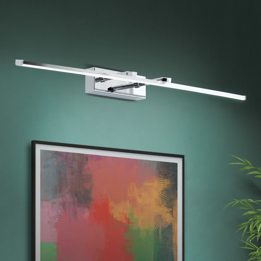 LED Obrazové svítidlo PUBLIO LED/15W/230V 75 cm lesklý chrom
