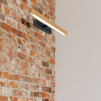 LED Obrazové svítidlo VERDE LED/5,5W/230V 3000K 46 cm dub/černá