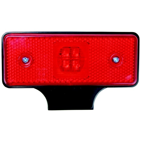 LED Obrysové svítidlo SINGLE LED/0,2W/12-24V IP67 červená