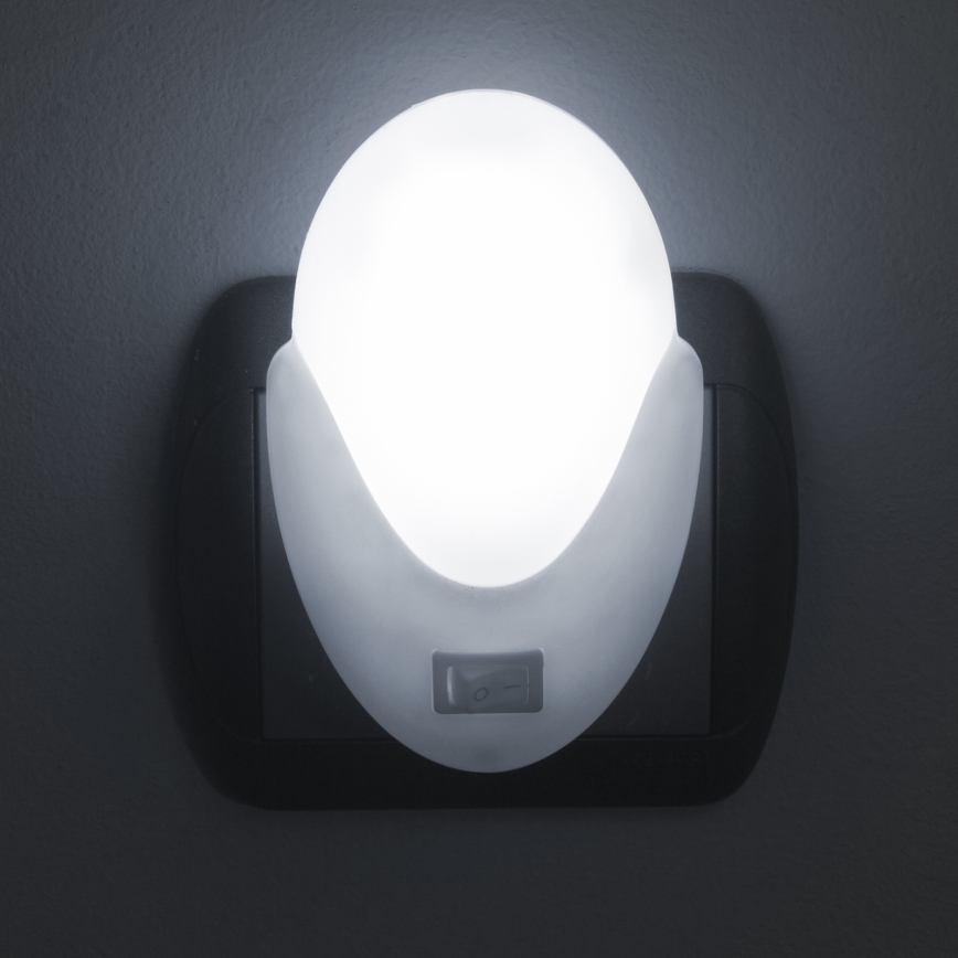 LED Orientační svítidlo do zásuvky LED/1W/230V
