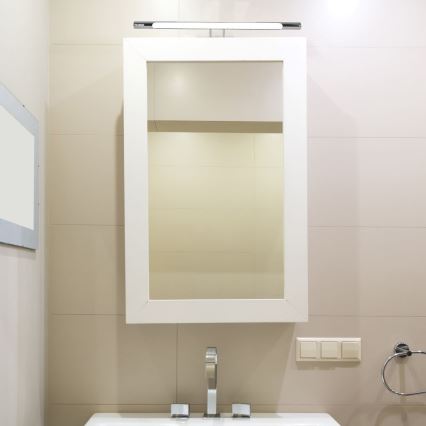 LED Osvětlení zrcadla LED/9W/230V 3000K 50cm lesklý chrom