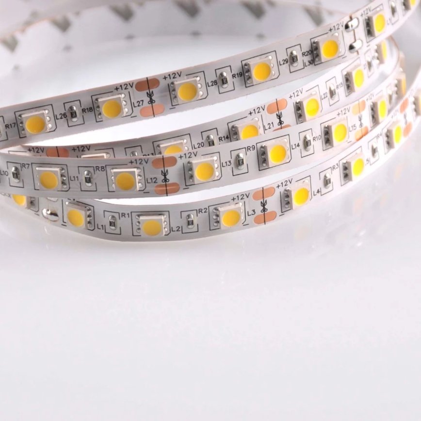 LED pásek koupelnový 5m LED/45W/12V IP65 bílá