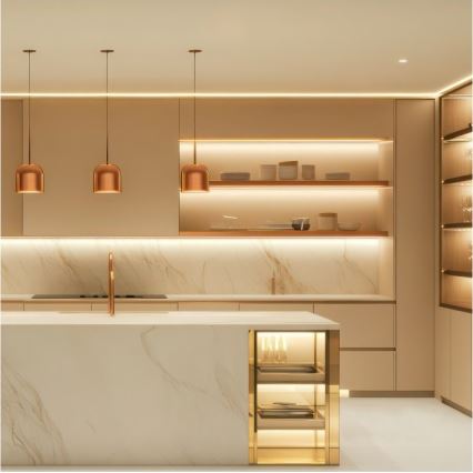 LED Pásek TRAMO LED/500W/24V 50m 3000K