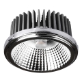 LED Podhledové bodové svítidlo LED/20W/230V 4000K 40°/20° pr. 11 cm lesklý chrom
