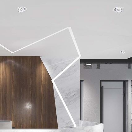 LED Podhledové bodové svítidlo LED/28W/230V 3000/4000/6400K pr. 20 cm bílá