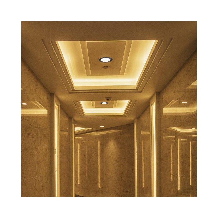 LED Podhledové bodové svítidlo LED/28W/230V 3000/4000/6400K pr. 20 cm černá