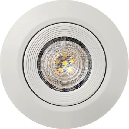 LED Podhledové/přisazené bodové svítidlo 2v1 LED/5W/230V 4200K pr. 9,3 cm bílá