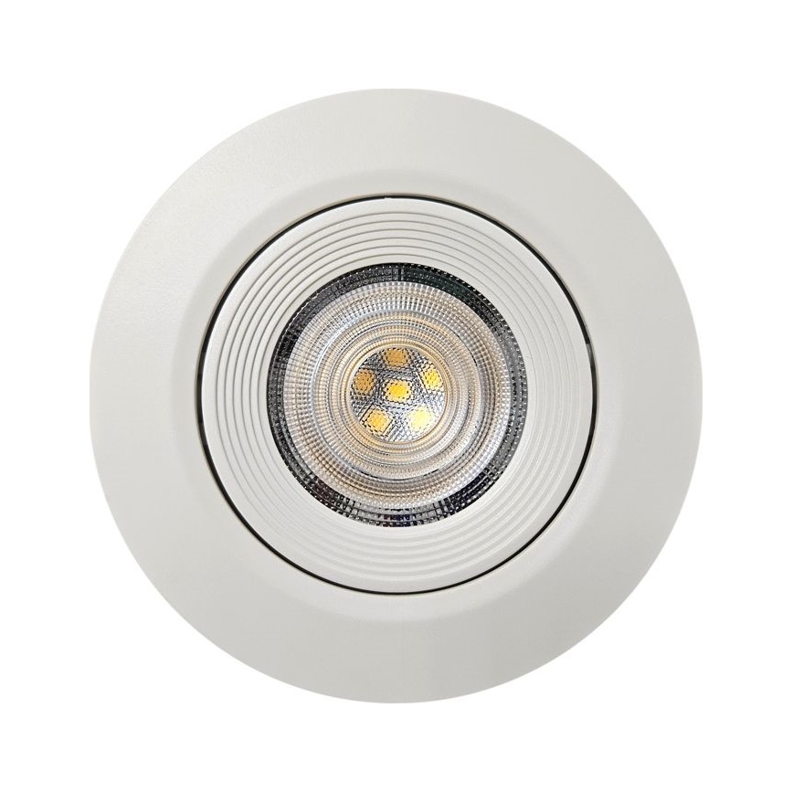 LED Podhledové/přisazené bodové svítidlo 2v1 LED/5W/230V 4200K pr. 9,3 cm bílá