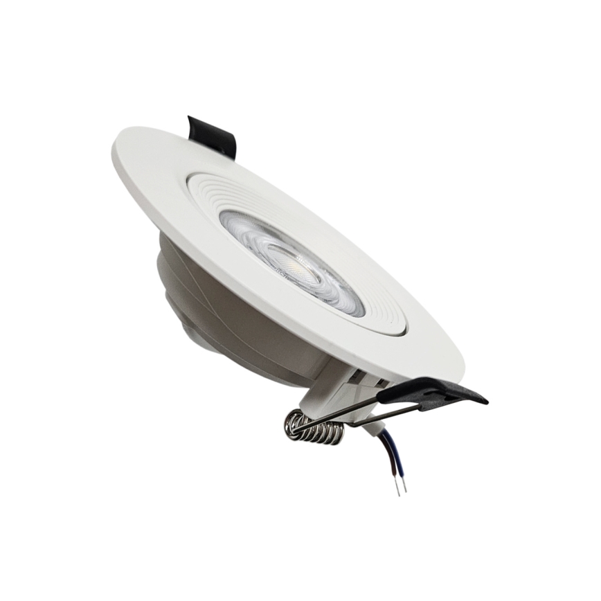 LED Podhledové/přisazené bodové svítidlo 2v1 LED/5W/230V 4200K pr. 9,3 cm bílá