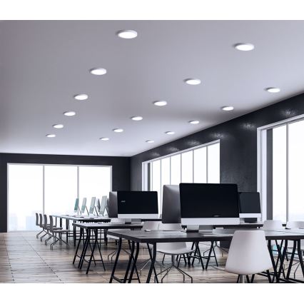 LED Podhledové svítidlo ALGINE 2v1 LED/12W/230V 4000K bílá