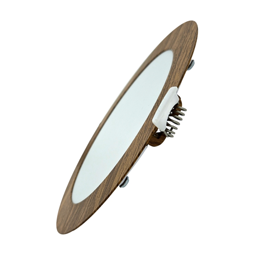 LED Podhledové svítidlo CIRCLE LED/12W/230V 4200K pr. 16,7 cm hnědá