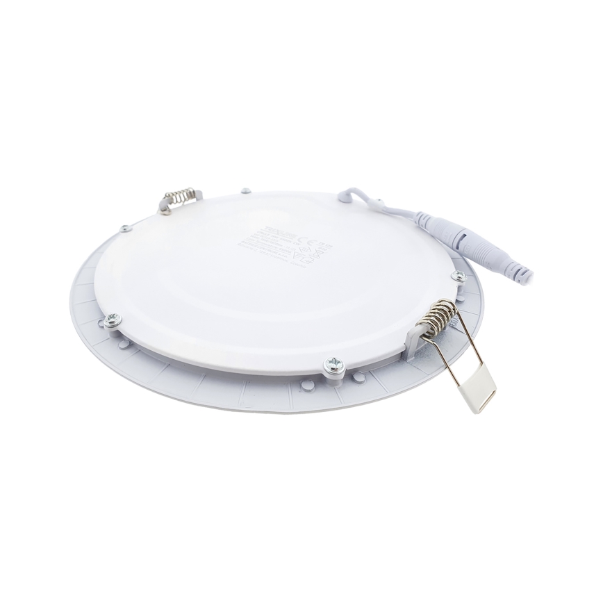 LED Podhledové svítidlo CIRCLE LED/15W/230V 6500K pr. 18,8 cm bílá