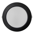 LED Podhledové svítidlo CIRCLE LED/18W/230V 4000K pr. 22 cm černá