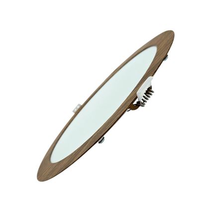 LED Podhledové svítidlo CIRCLE LED/18W/230V 4200K pr. 22 cm hnědá