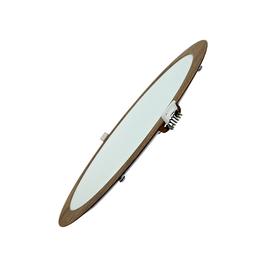LED Podhledové svítidlo CIRCLE LED/24W/230V 4200K pr. 29,6 cm hnědá