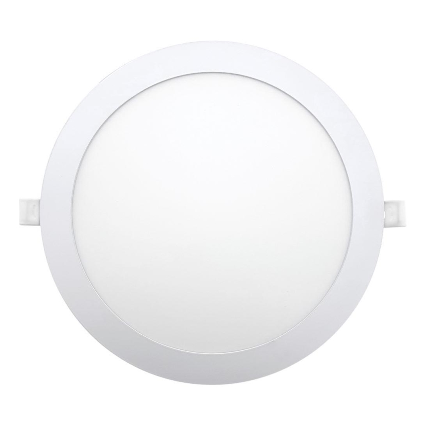 LED Podhledové svítidlo CIRCLE LED/24W/230V 6500K pr. 30 cm bílá
