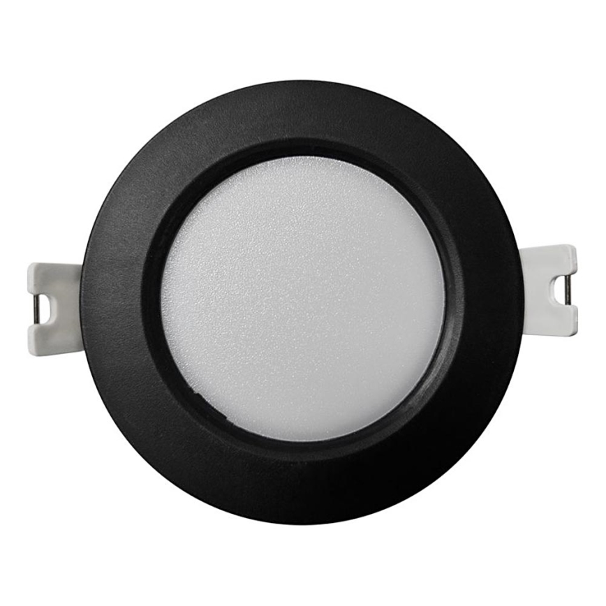 LED Podhledové svítidlo CIRCLE LED/3W/230V 4000K pr. 9 cm černá