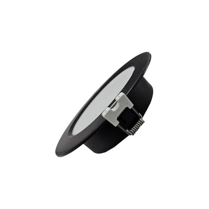 LED Podhledové svítidlo CIRCLE LED/3W/230V 4000K pr. 9 cm černá