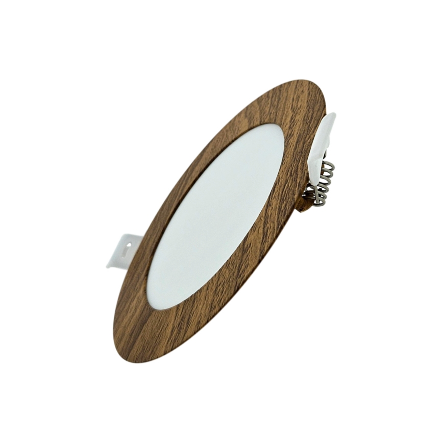 LED Podhledové svítidlo CIRCLE LED/6W/230V 4200K pr. 11,8 cm hnědá