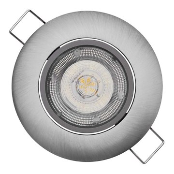 LED Podhledové svítidlo EXCLUSIVE LED/5W/230V 4000 K stříbrná