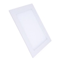 LED Podhledové svítidlo LED/18W/230V 3000/4000/6000K 22,5x22,5 cm bílá