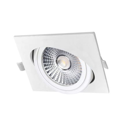 LED Podhledové svítidlo LED/18W/230V 3000K 11,5x11,5 cm bílá