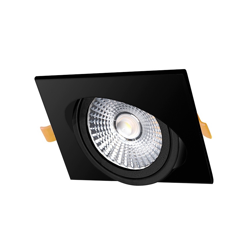 LED Podhledové svítidlo LED/18W/230V 3000K 11,5x11,5 cm černá