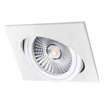 LED Podhledové svítidlo LED/18W/230V 4000K 11,5x11,5 cm bílá