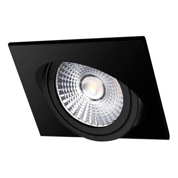 LED Podhledové svítidlo LED/18W/230V 4000K 11,5x11,5 cm černá