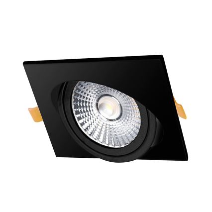 LED Podhledové svítidlo LED/18W/230V 4000K 11,5x11,5 cm černá