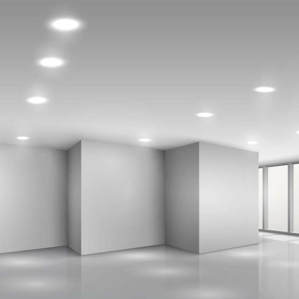 LED Podhledové svítidlo LED/18W/230V pr. 22 cm 4000K bílá