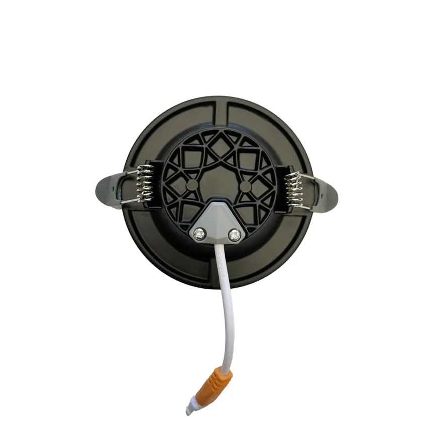 LED Podhledové svítidlo LED/7,5W/230V 4000K černá/zlatá