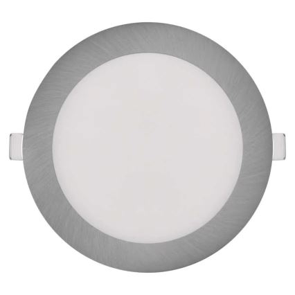 LED Podhledové svítidlo NEXXO LED/12,5W/230V 3000/3500/4000K stříbrná pr. 17 cm