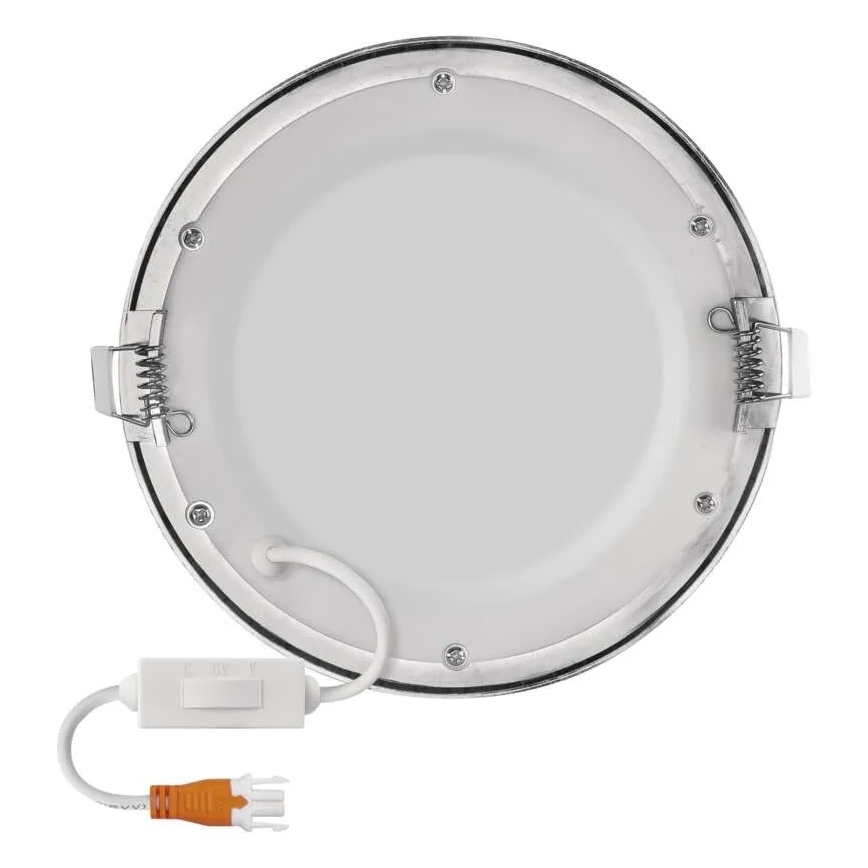 LED Podhledové svítidlo NEXXO LED/12,5W/230V 3000/3500/4000K stříbrná pr. 17 cm