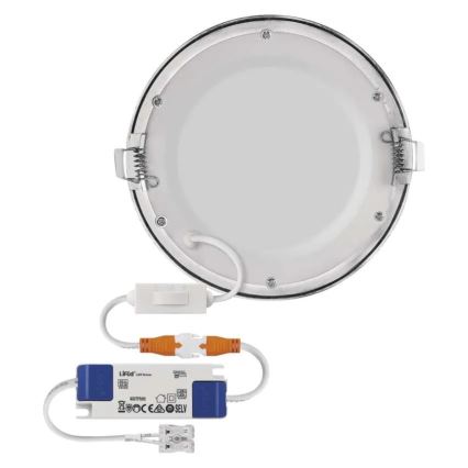 LED Podhledové svítidlo NEXXO LED/12,5W/230V 3000/3500/4000K stříbrná pr. 17 cm