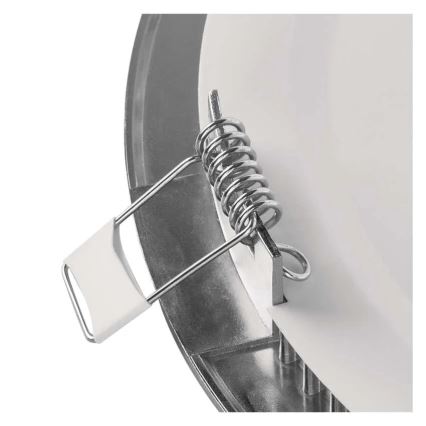 LED Podhledové svítidlo NEXXO LED/7W/230V 3000/3500/4000K stříbrná pr. 12 cm