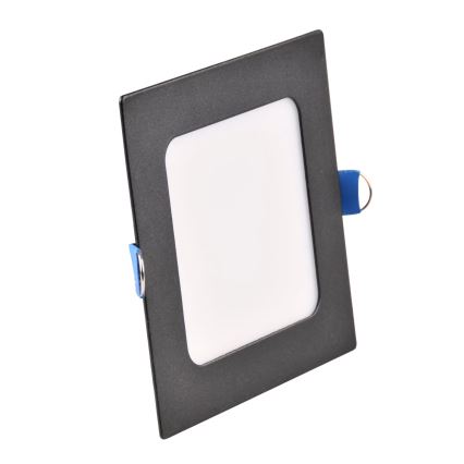 LED Podhledové svítidlo RIGEL LED/4,8W/230V 4000K 11,8x11,8 cm černá