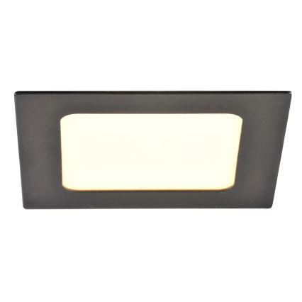 LED Podhledové svítidlo RIGEL LED/4,8W/230V 4000K 11,8x11,8 cm černá