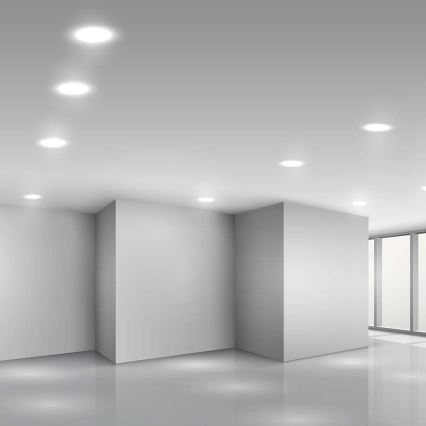 LED Podhledové svítidlo SAMSUNG CHIP LED/18W/230V 3000K pr. 22 cm bílá