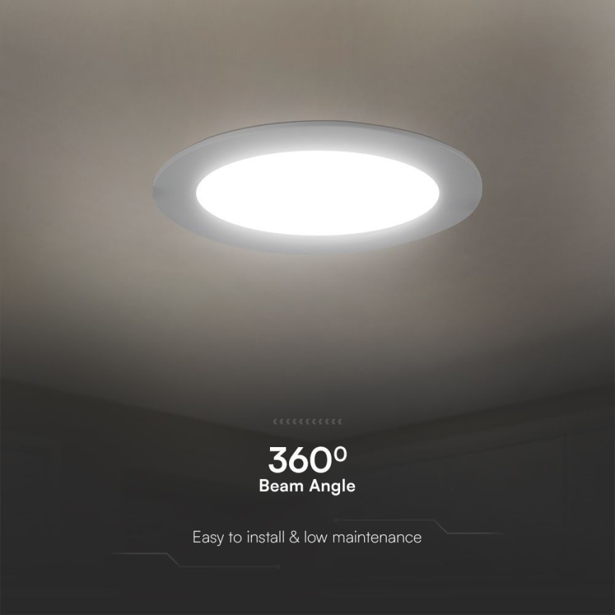 LED Podhledové svítidlo SAMSUNG CHIP LED/18W/230V 3000K pr. 22 cm bílá