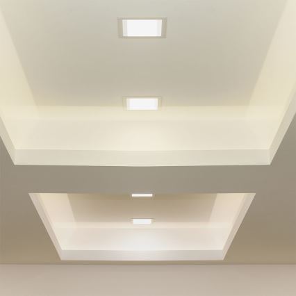 LED Podhledové svítidlo SAMSUNG CHIP LED/24W/230V 3000K 29,5x29,5 cm bílá