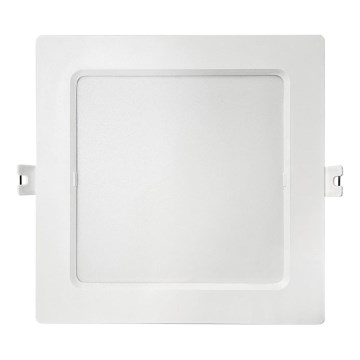 LED Podhledové svítidlo SQUARE LED/12W/230V 4000K 17x17 cm bílá