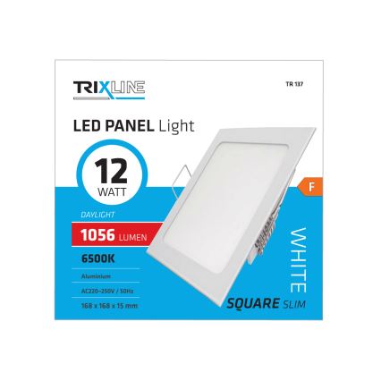 LED Podhledové svítidlo SQUARE LED/12W/230V 6500K