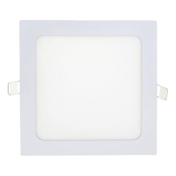 LED Podhledové svítidlo SQUARE LED/15W/230V 6500K 18,8x18,8 cm bílá