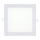 LED Podhledové svítidlo SQUARE LED/18W/230V 2700K 22x22 cm bílá