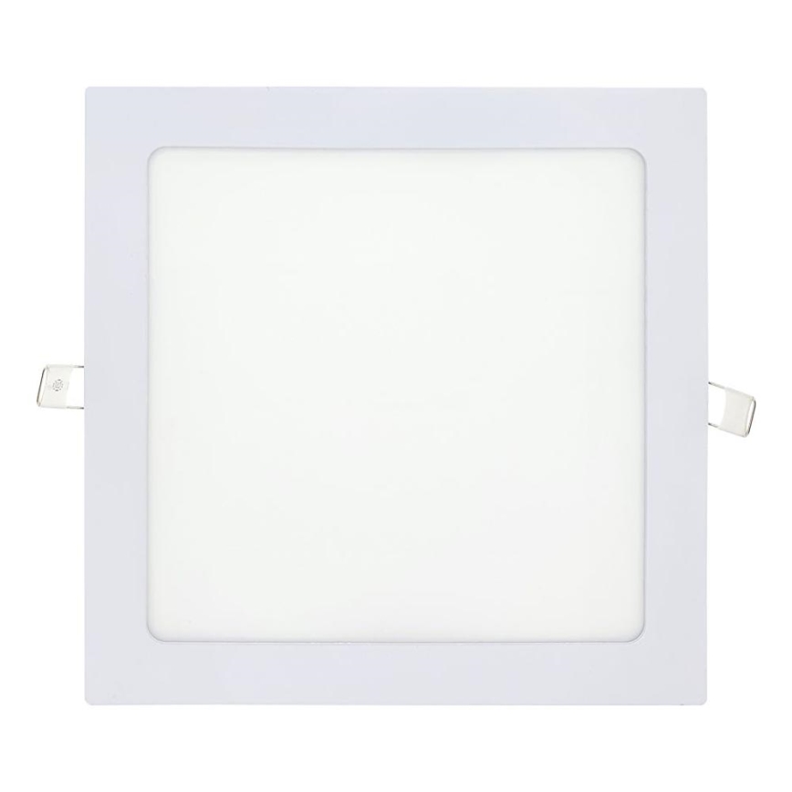 LED Podhledové svítidlo SQUARE LED/18W/230V 4200K 22x22 cm bílá