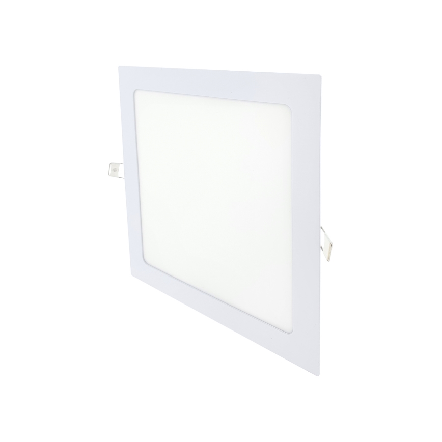 LED Podhledové svítidlo SQUARE LED/18W/230V 4200K 22x22 cm bílá